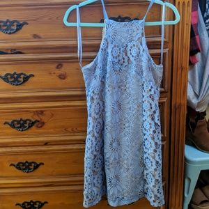 Periwinkle Lace Dress